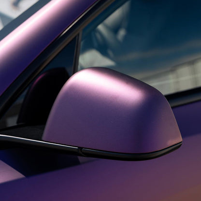 Satin Chrome Purple Vinyl Wrap