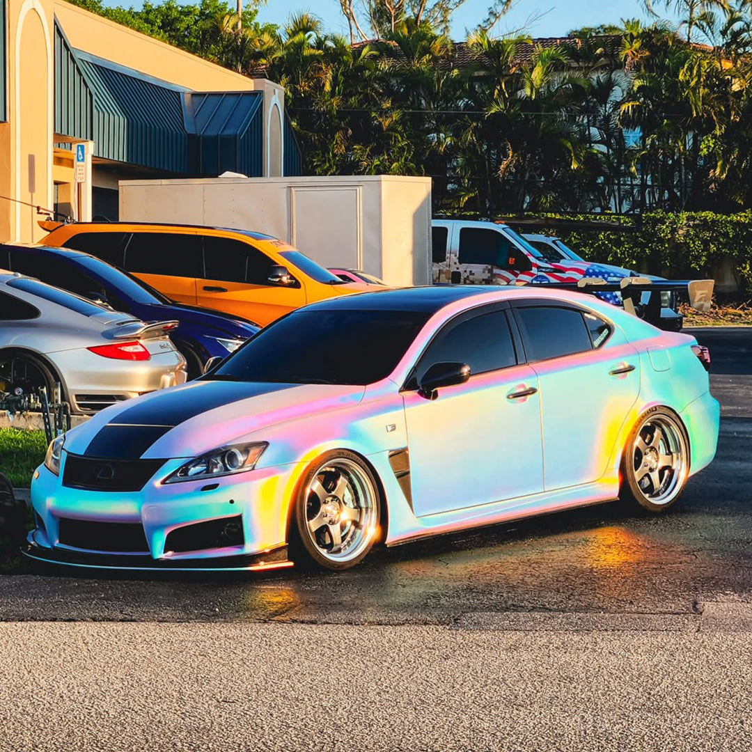 Rainbow Vinyl Wrap & Color Shift Wrap | Iridescent Car Wrap