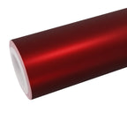 Satin Chrome Romanee Red Vinyl Wrap - product view 1