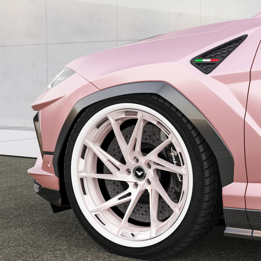 Satin Chrome Silk Rose Gold Vinyl Wrap