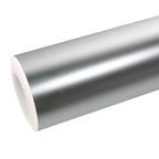 Satin Chrome Silver Vinyl Wrap - product view 1