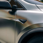Satin Chrome Silver Vinyl Wrap - product view 8