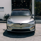 Satin Chrome Silver Vinyl Wrap - product view 3