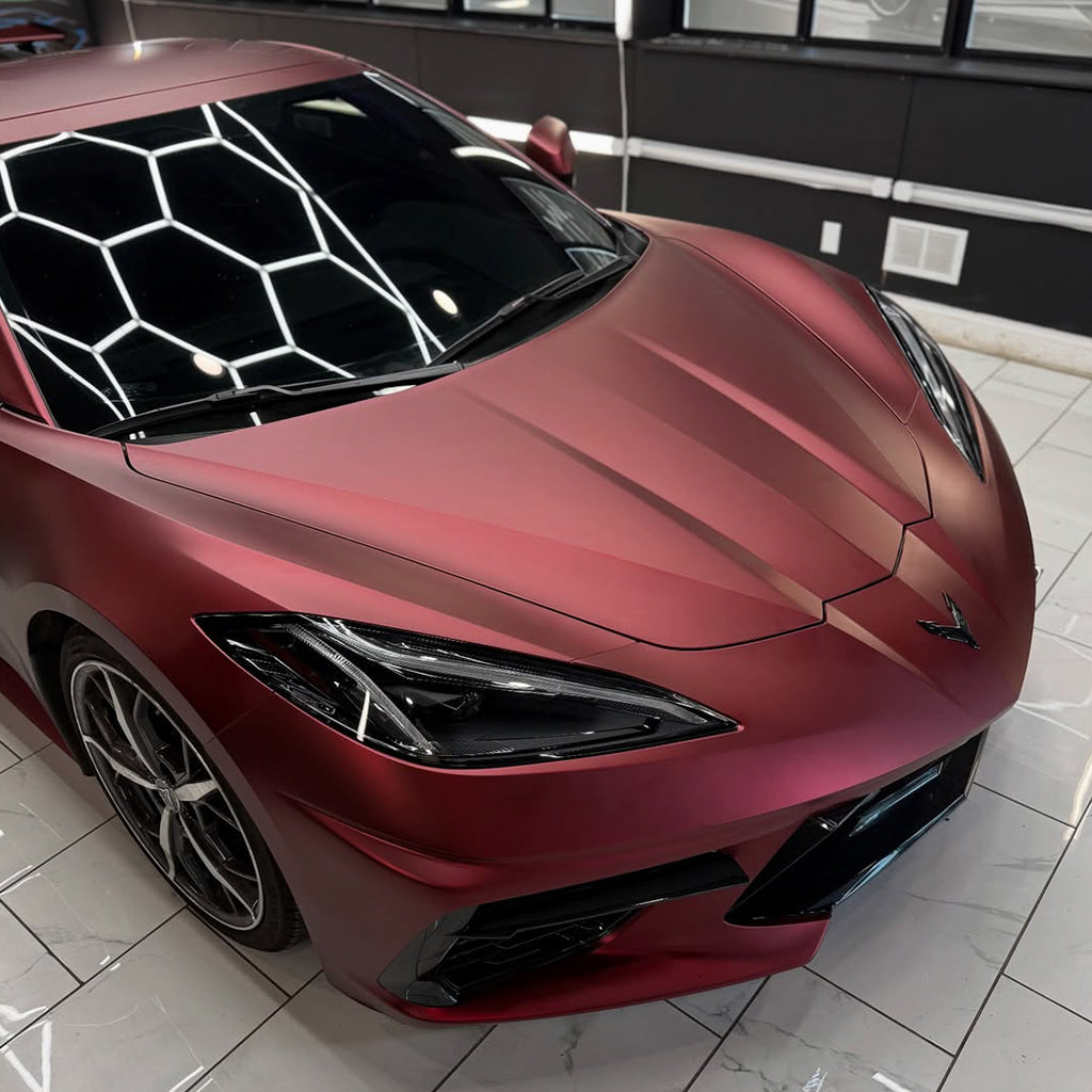 Satin Dragon Blood Red PPF