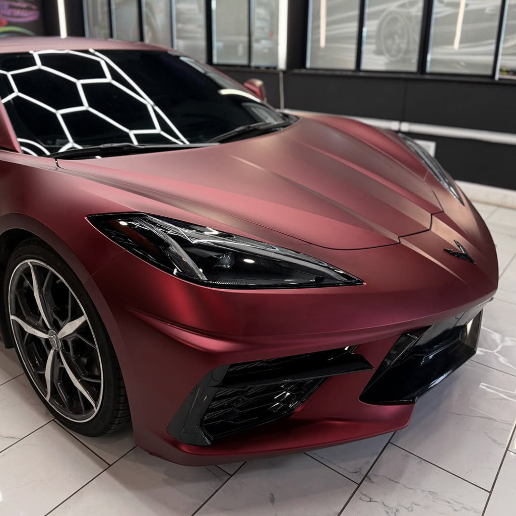 Satin Dragon Blood Red PPF