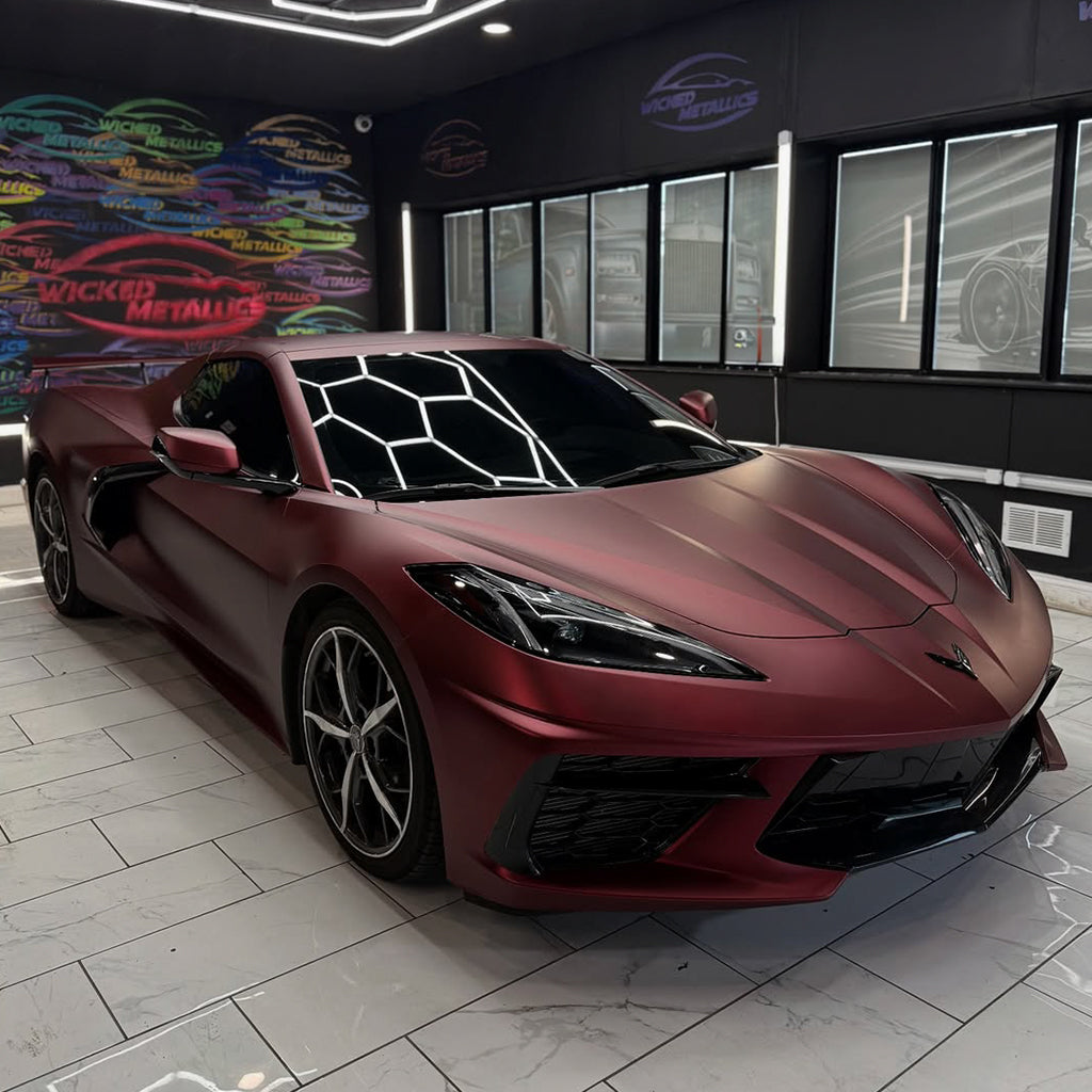 Satin Dragon Blood Red PPF