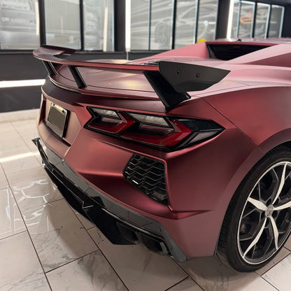 Satin Dragon Blood Red PPF