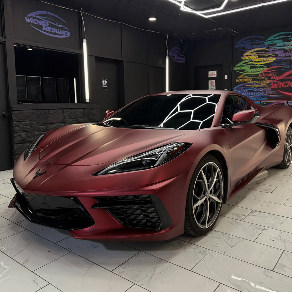 Satin Dragon Blood Red PPF