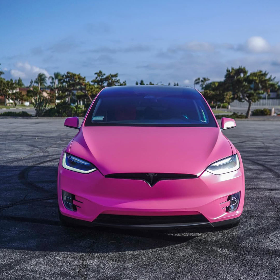 Satin Honey Peach Pink Vinyl Wrap