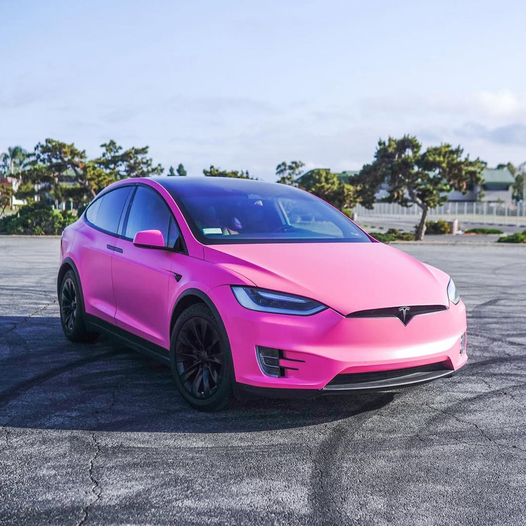 Satin Honey Peach Pink Vinyl Wrap