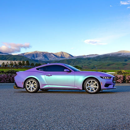 Satin Lavender Blue Vinyl Wrap