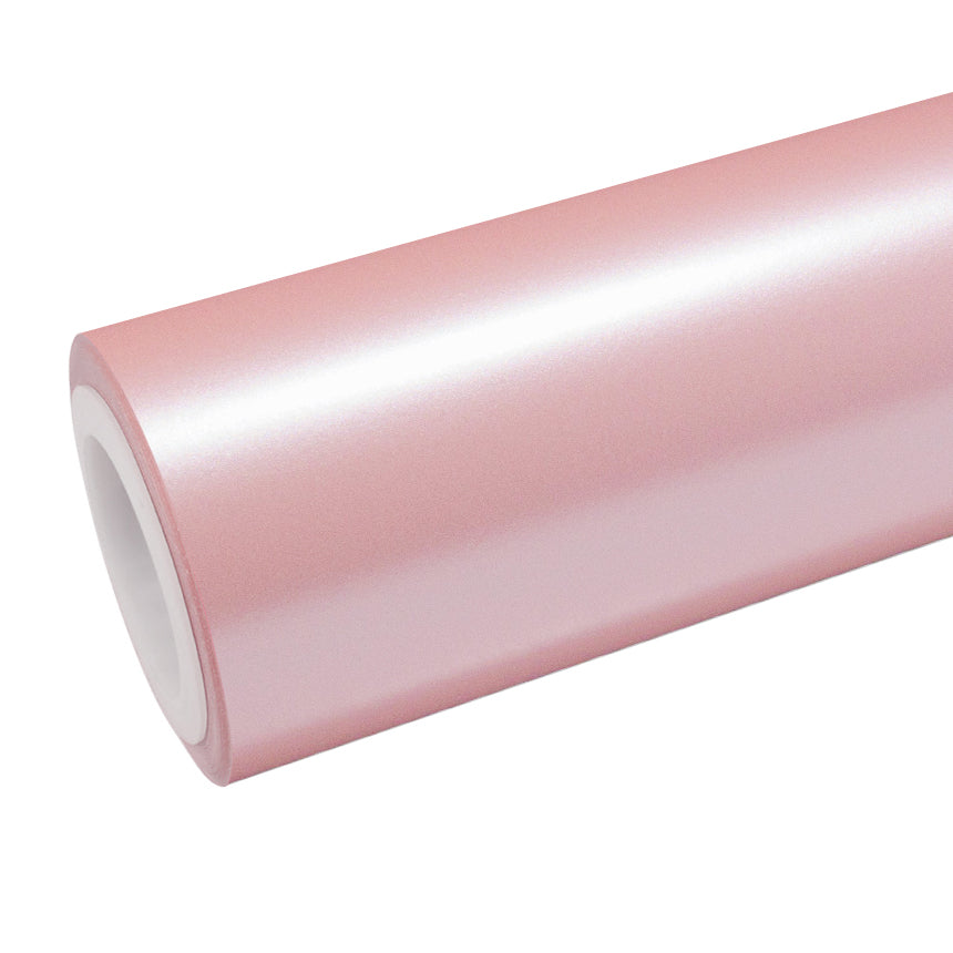 Satin Metallic Blush Pink Vinyl Wrap automotive car wrap film