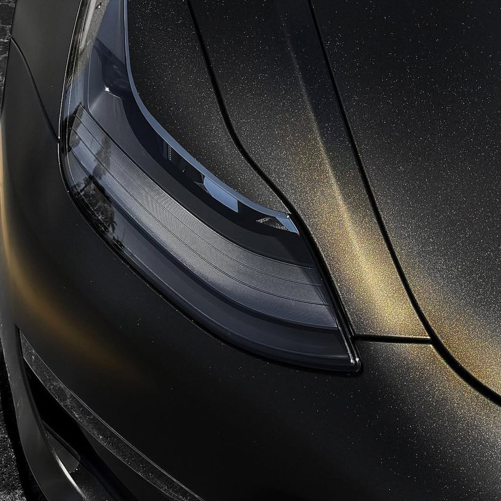 Satin Pearl Black Bronze Vinyl Wrap