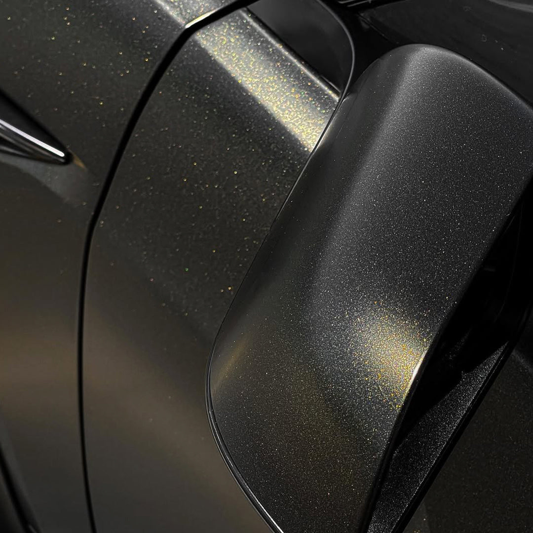 Satin Pearl Black Bronze Vinyl Wrap