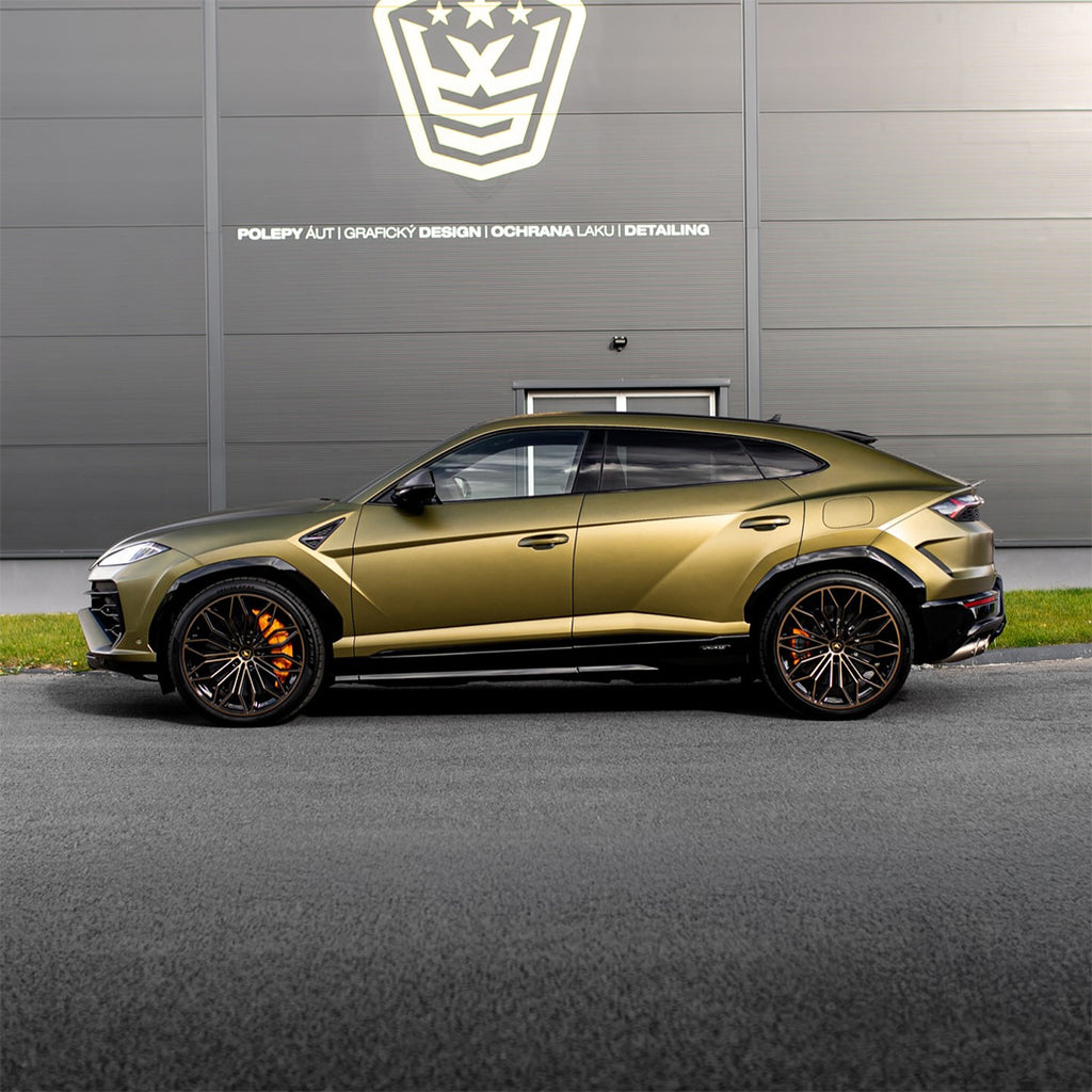 Satin Pearl Bond Gold Vinyl Wrap