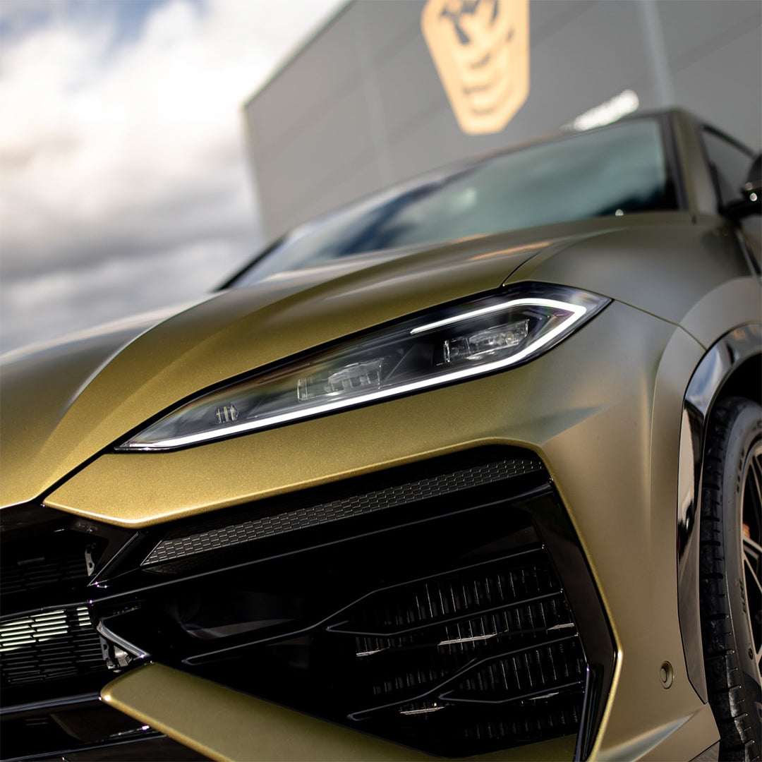Satin Pearl Bond Gold Vinyl Wrap