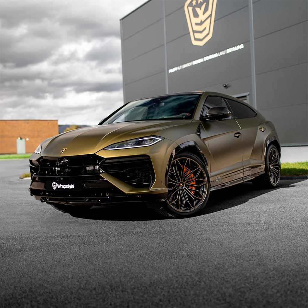 Satin Pearl Bond Gold Vinyl Wrap