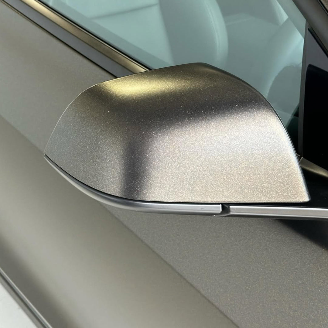 Satin Pearl Champagne Gold Vinyl Wrap