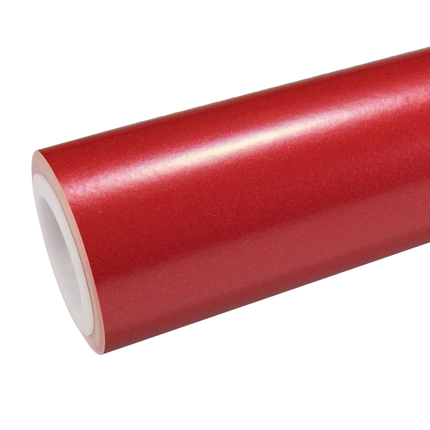 Satin Pearl Red Vinyl Wrap main product view