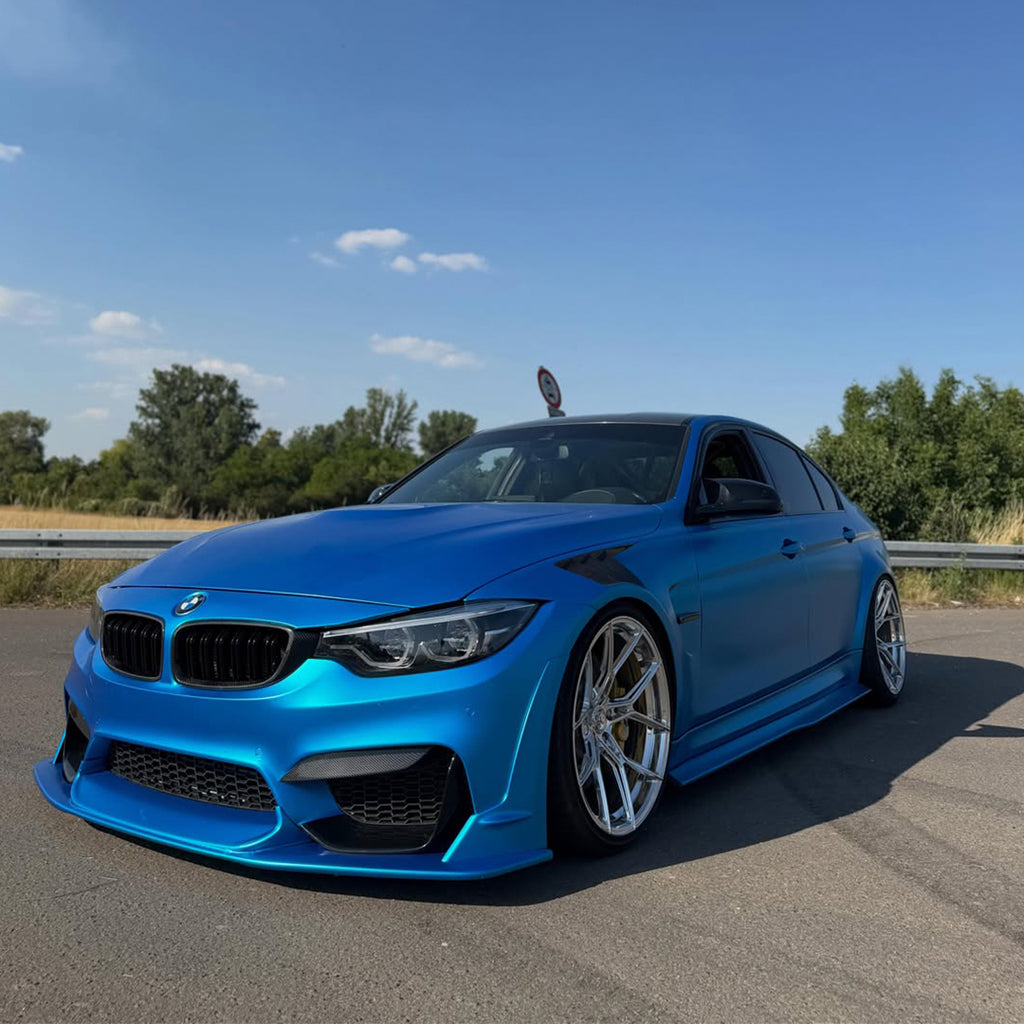 Satin Pearl Royal Blue Vinyl Wrap
