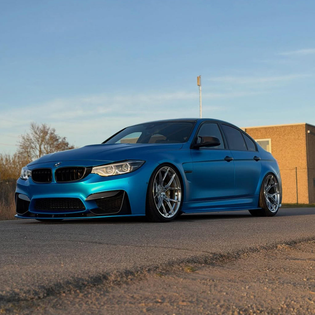 Satin Pearl Royal Blue Vinyl Wrap