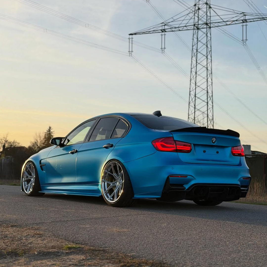 Satin Pearl Royal Blue Vinyl Wrap