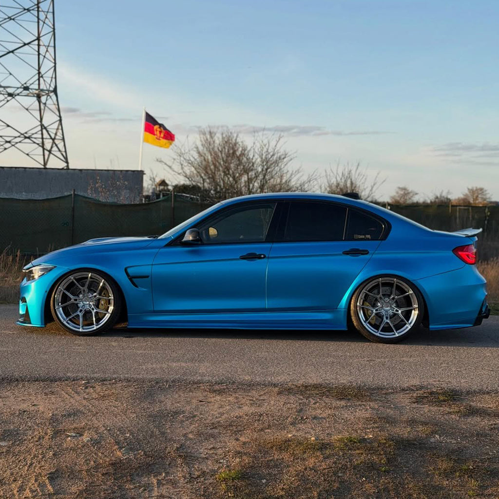 Satin Pearl Royal Blue Vinyl Wrap