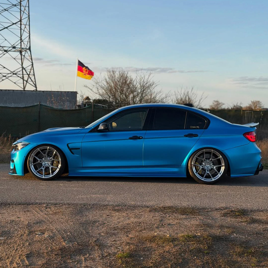Satin Pearl Royal Blue Vinyl Wrap