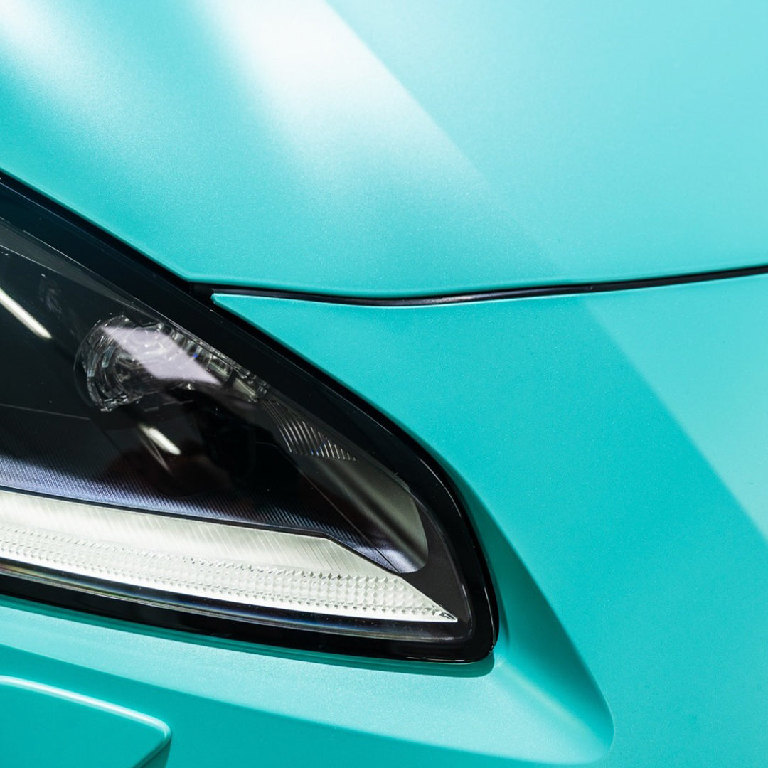 Satin Pearl Teal Vinyl Wrap