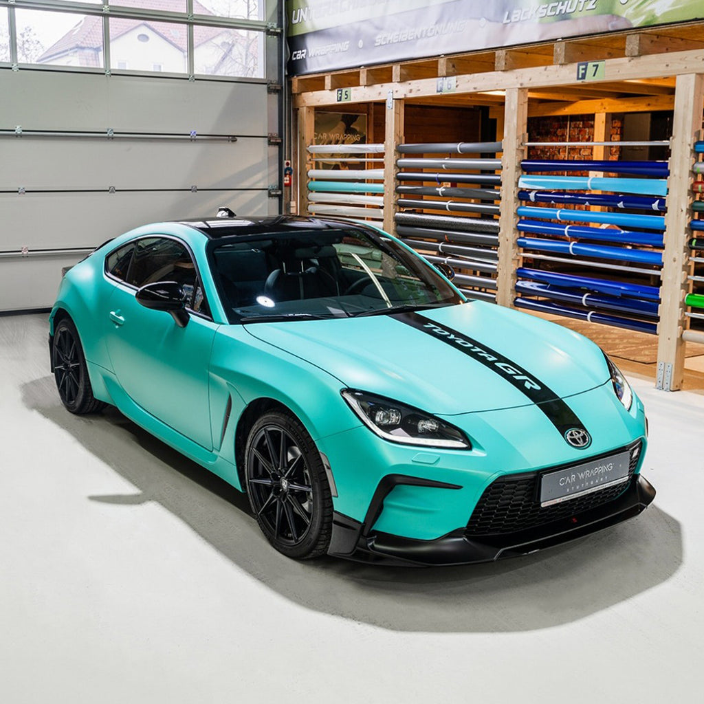 Satin Pearl Teal Vinyl Wrap