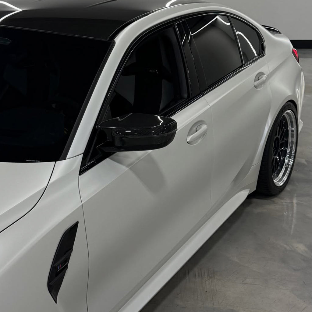 Satin Pearl White Vinyl Wrap