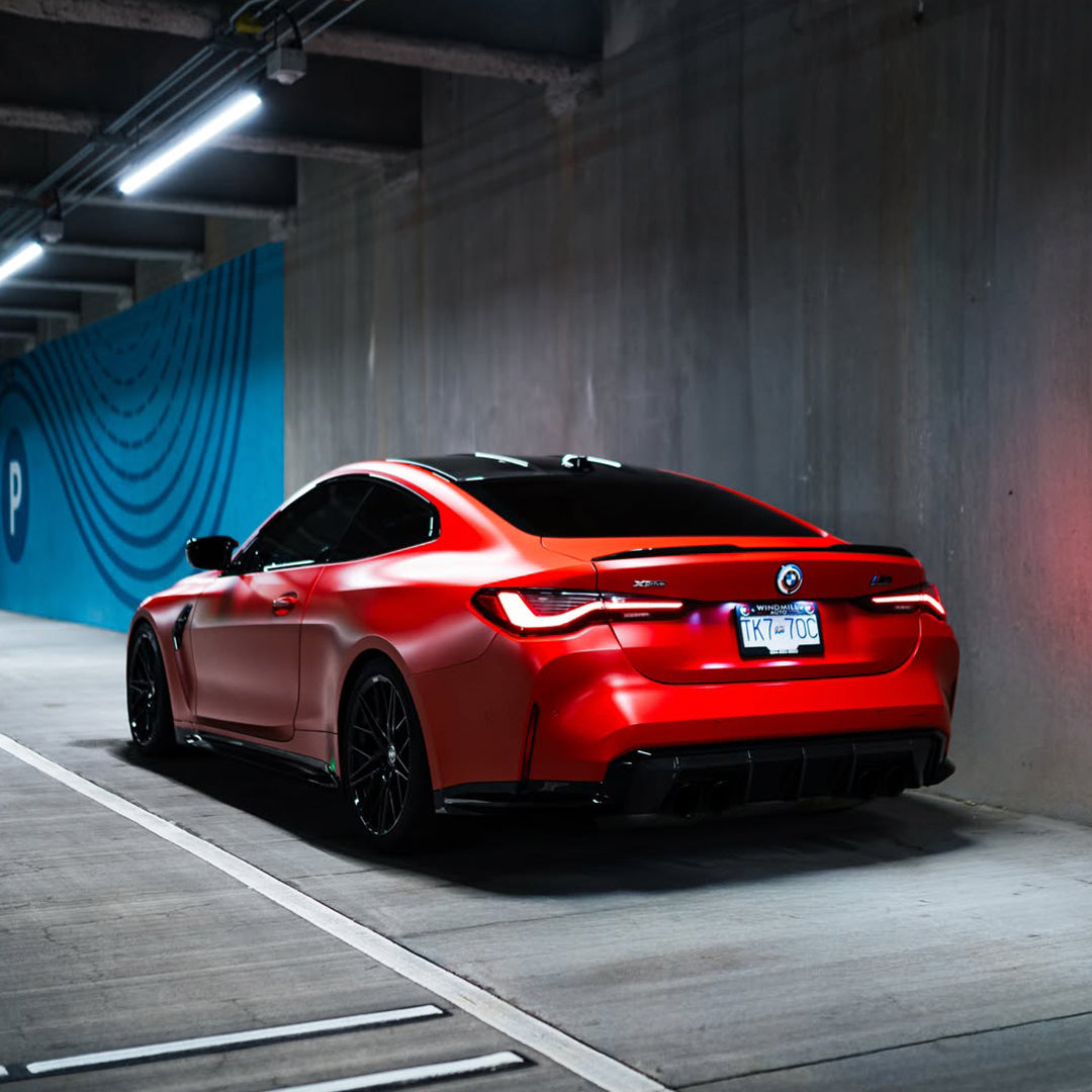 Satin Red Vinyl Wrap