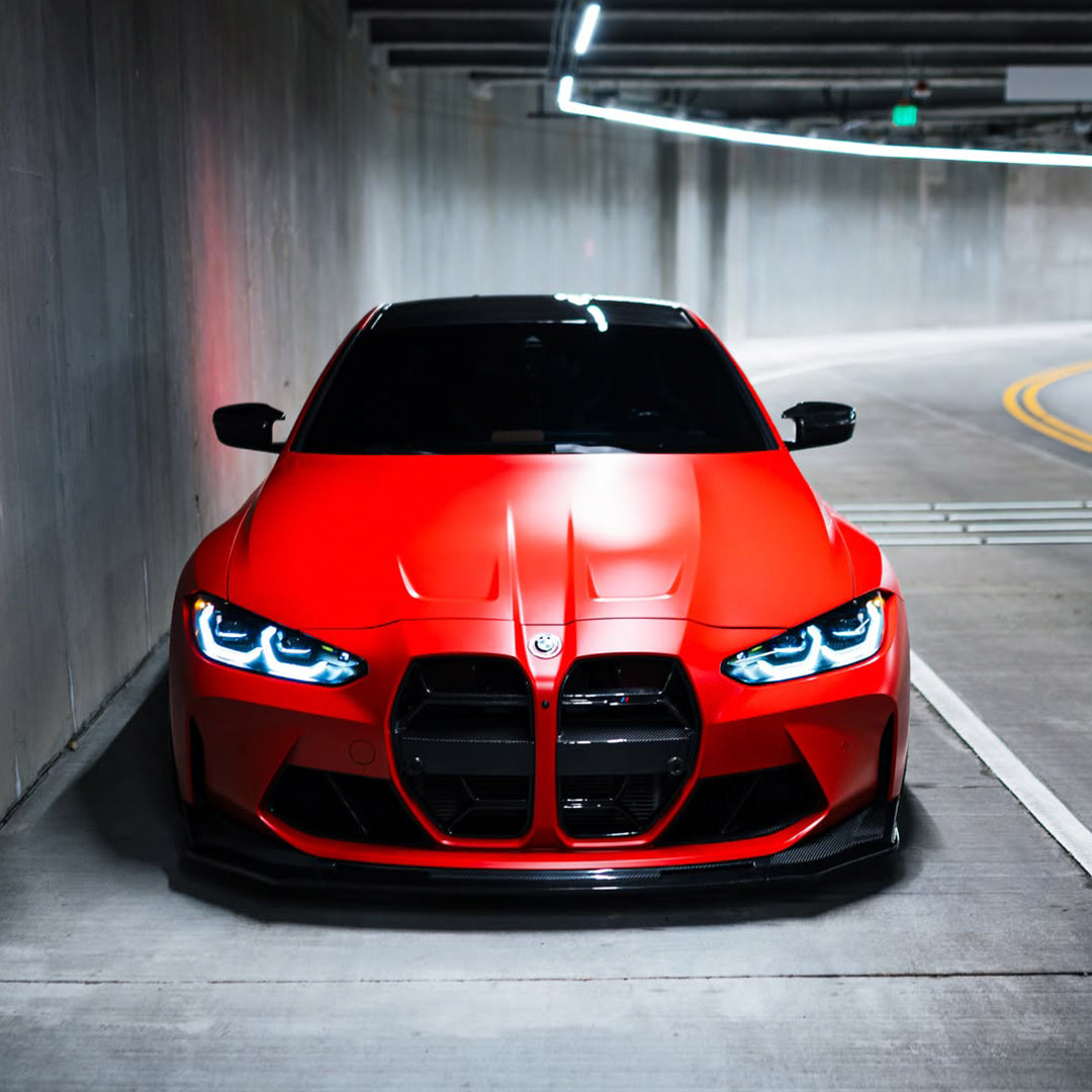 Satin Red Vinyl Wrap