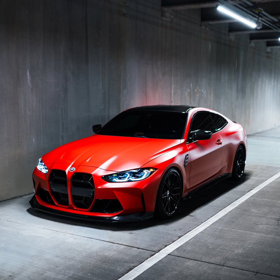 Satin Red Vinyl Wrap
