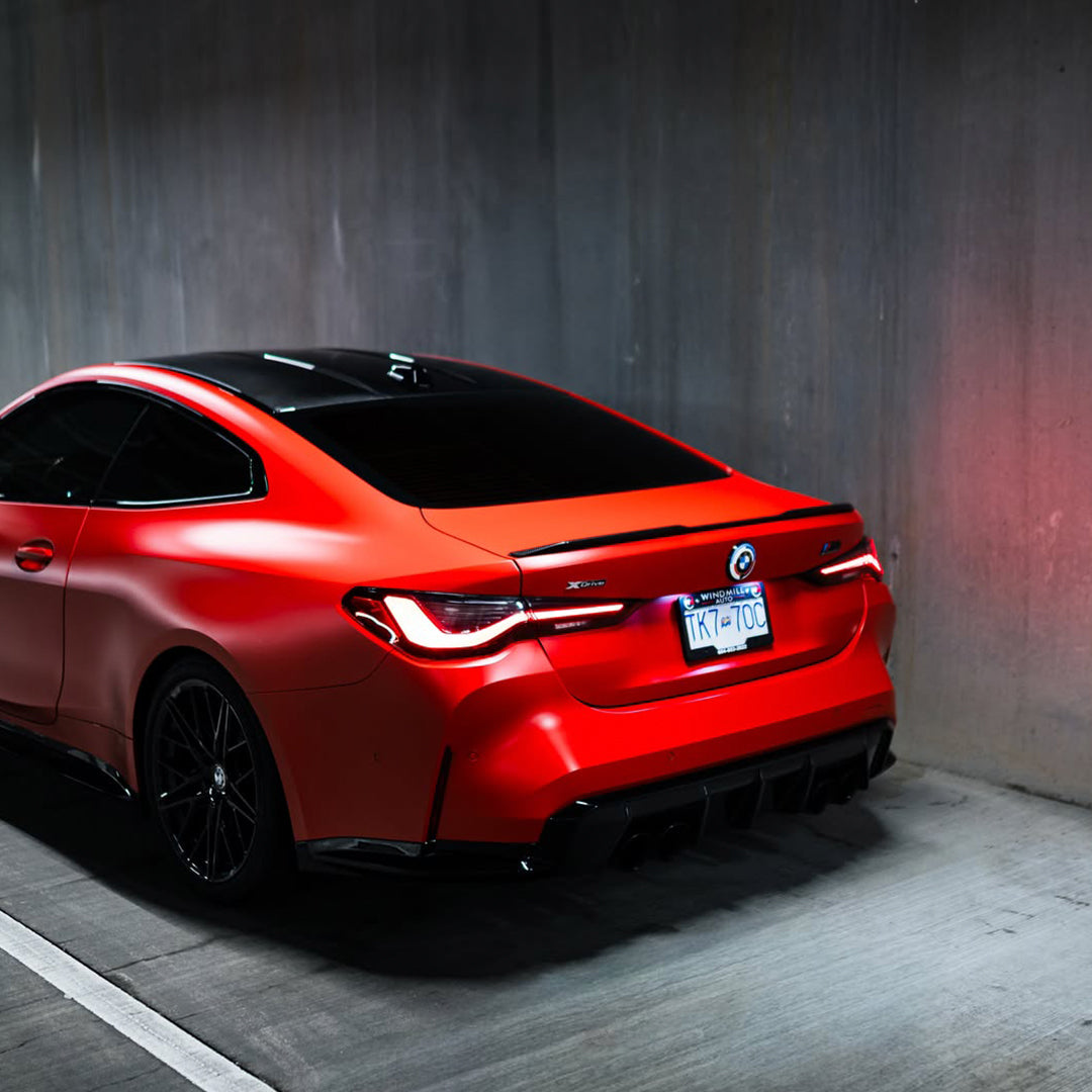 Satin Red Vinyl Wrap
