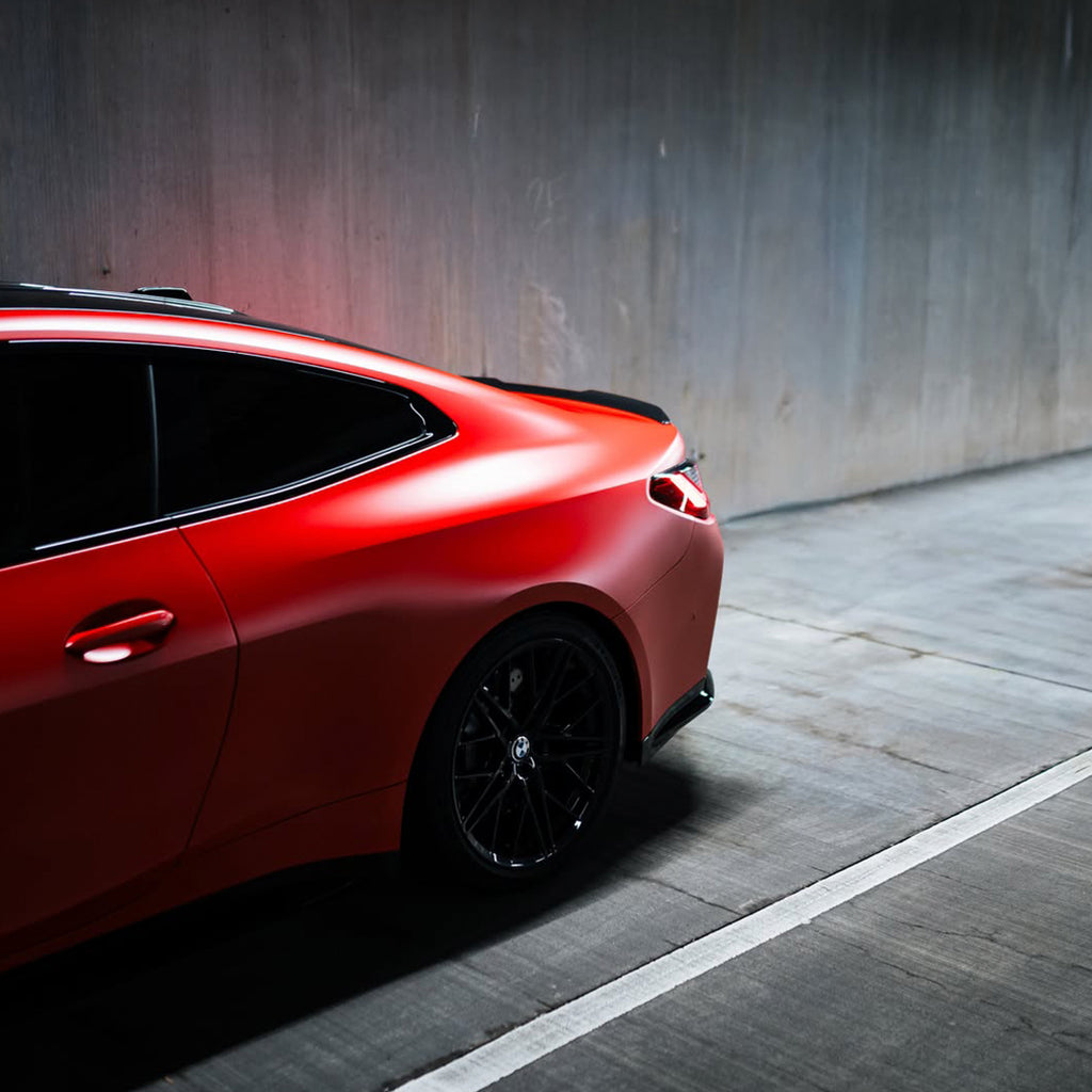 Satin Red Vinyl Wrap