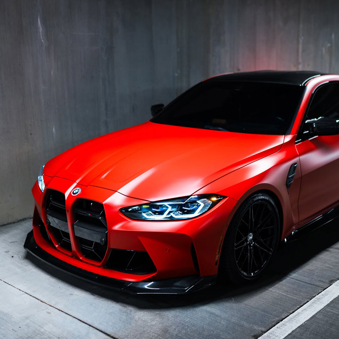 Satin Red Vinyl Wrap