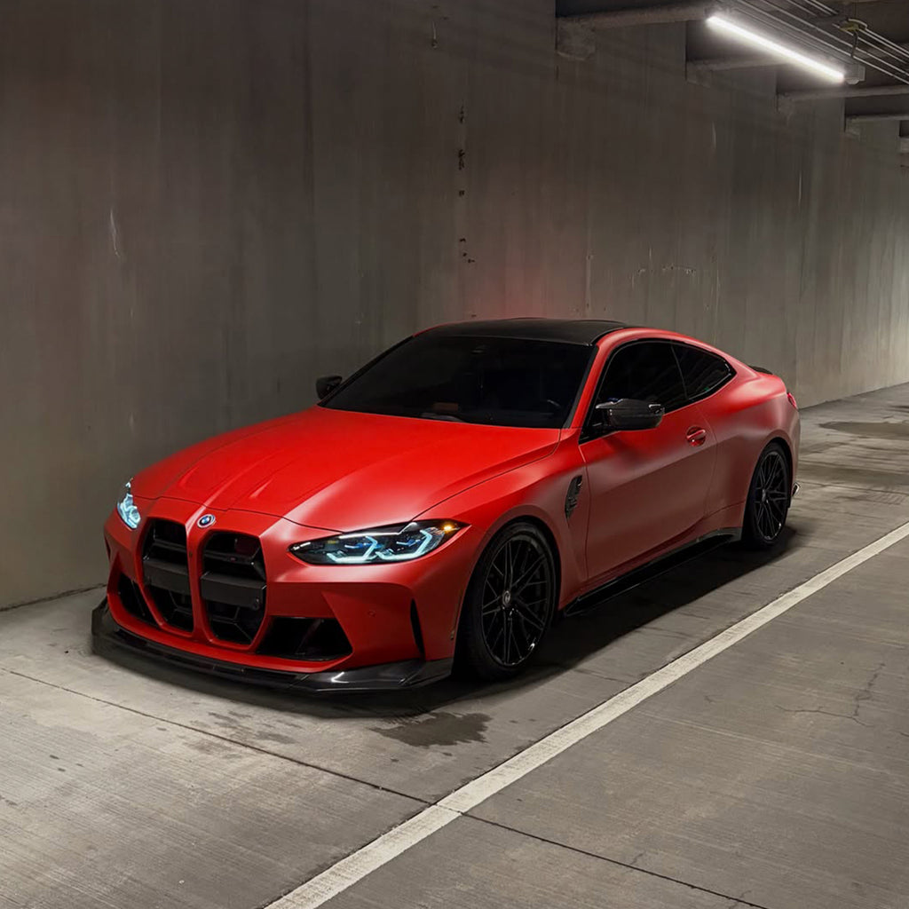 Satin Red Vinyl Wrap