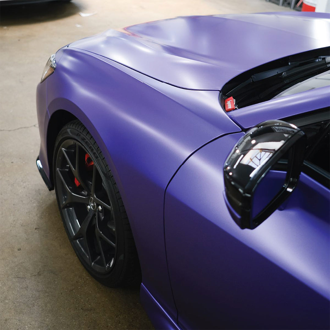 Satin Shine Purple Vinyl Wrap