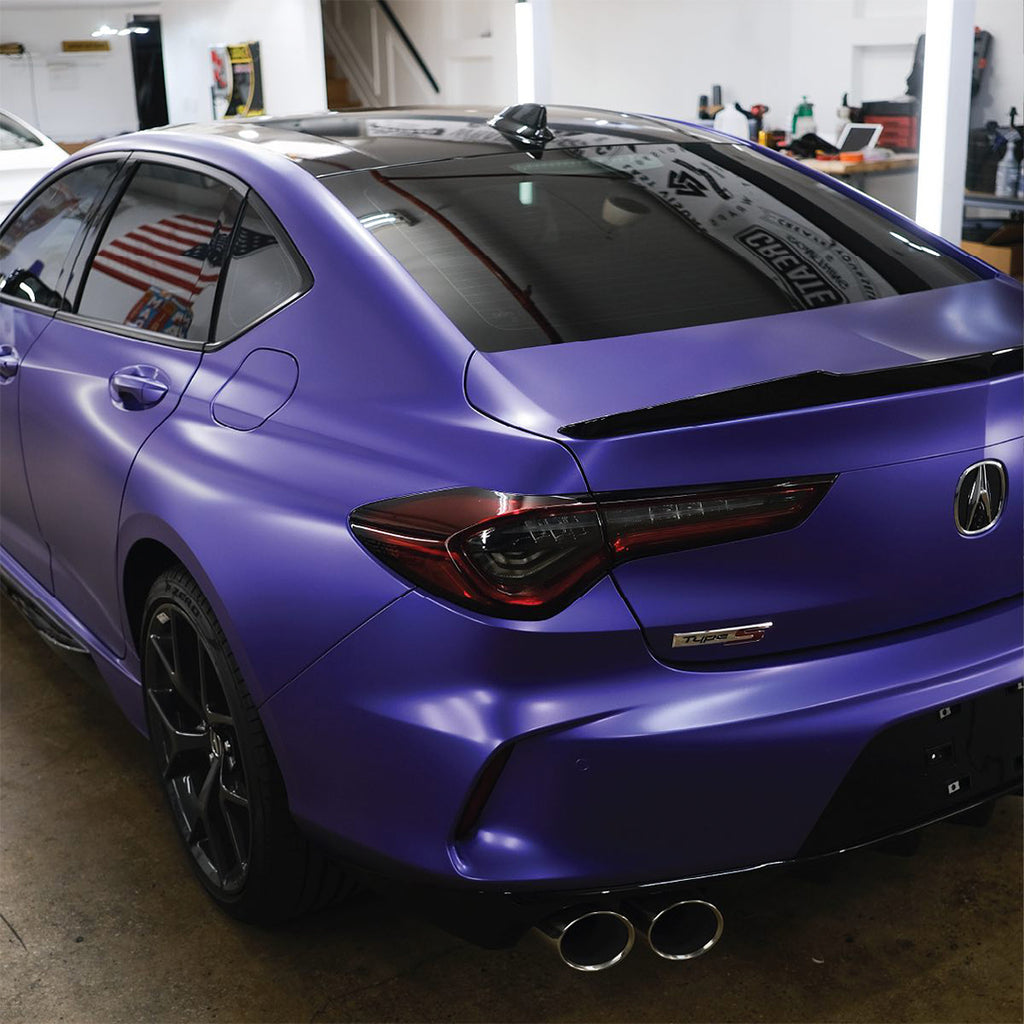 Satin Shine Purple Vinyl Wrap
