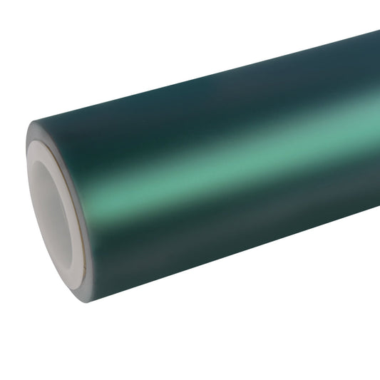 Satin Chrome Paolo Veronese Green Vinyl Wrap|Eowrap