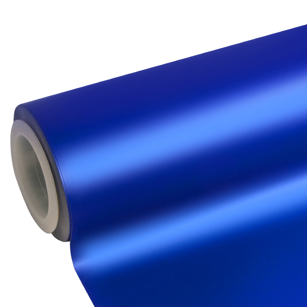 Satin Chrome Silk Ultramarine Vinyl Wrap|Eowrap