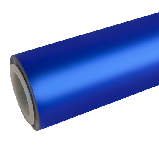 Satin Chrome Silk Ultramarine Vinyl Wrap|Eowrap