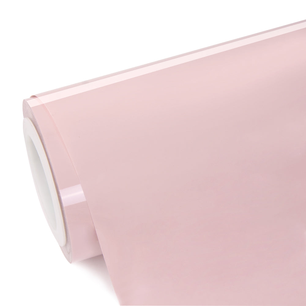 Super Glossy Pale Pink Vinyl Wrap|Eowrap