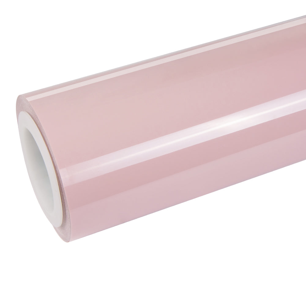 Super Glossy Pale Pink Vinyl Wrap|Eowrap