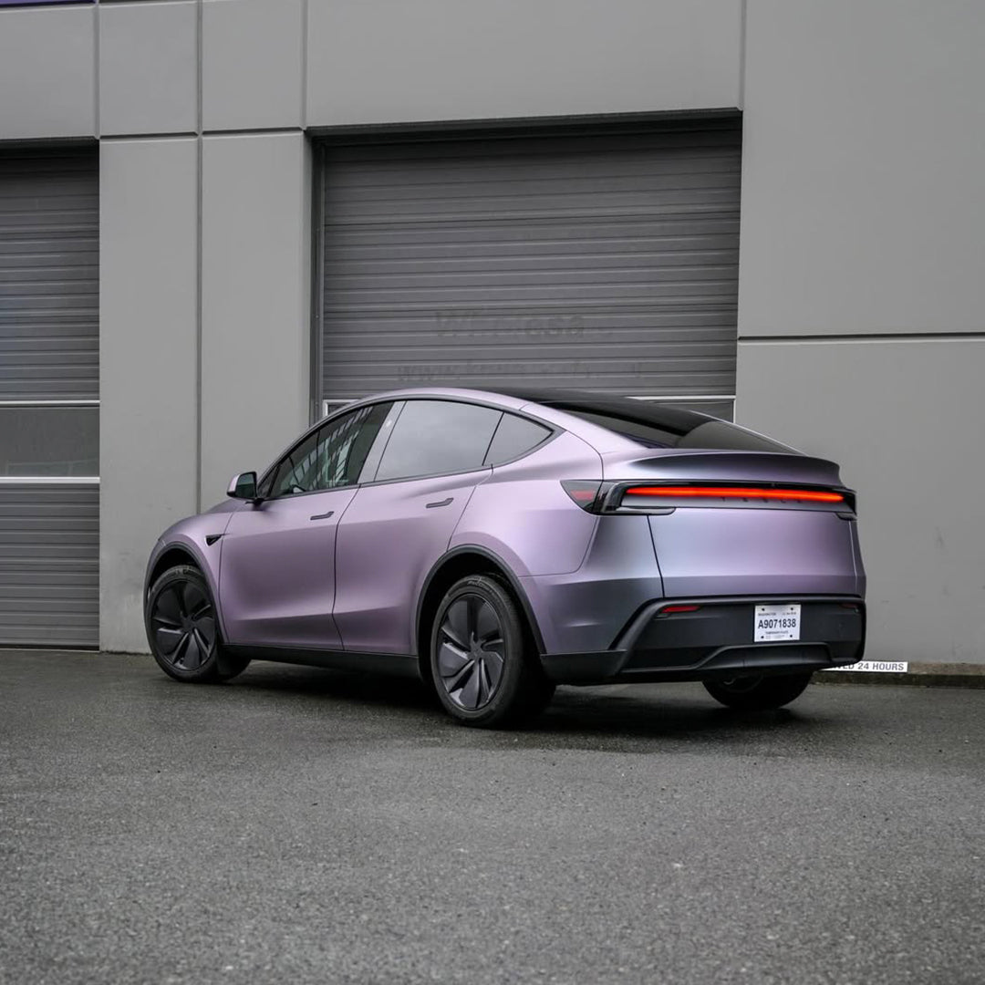 Satin Capri Gray Purple PPF