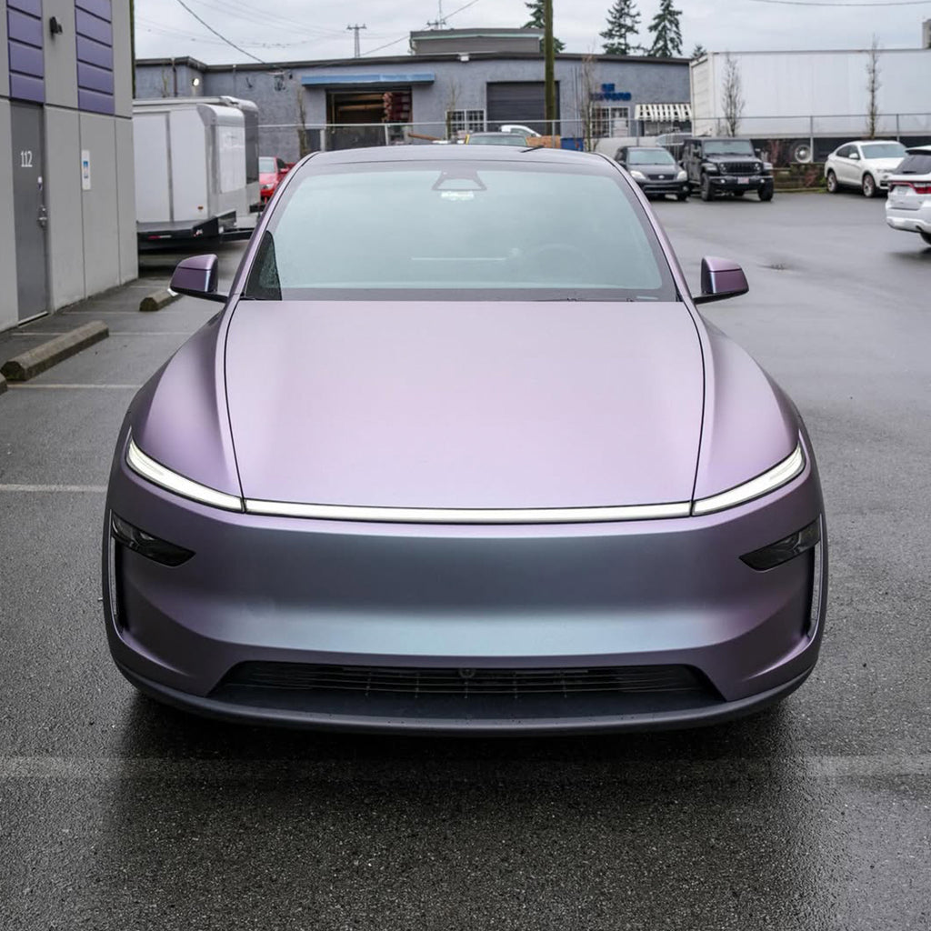 Satin Capri Gray Purple PPF