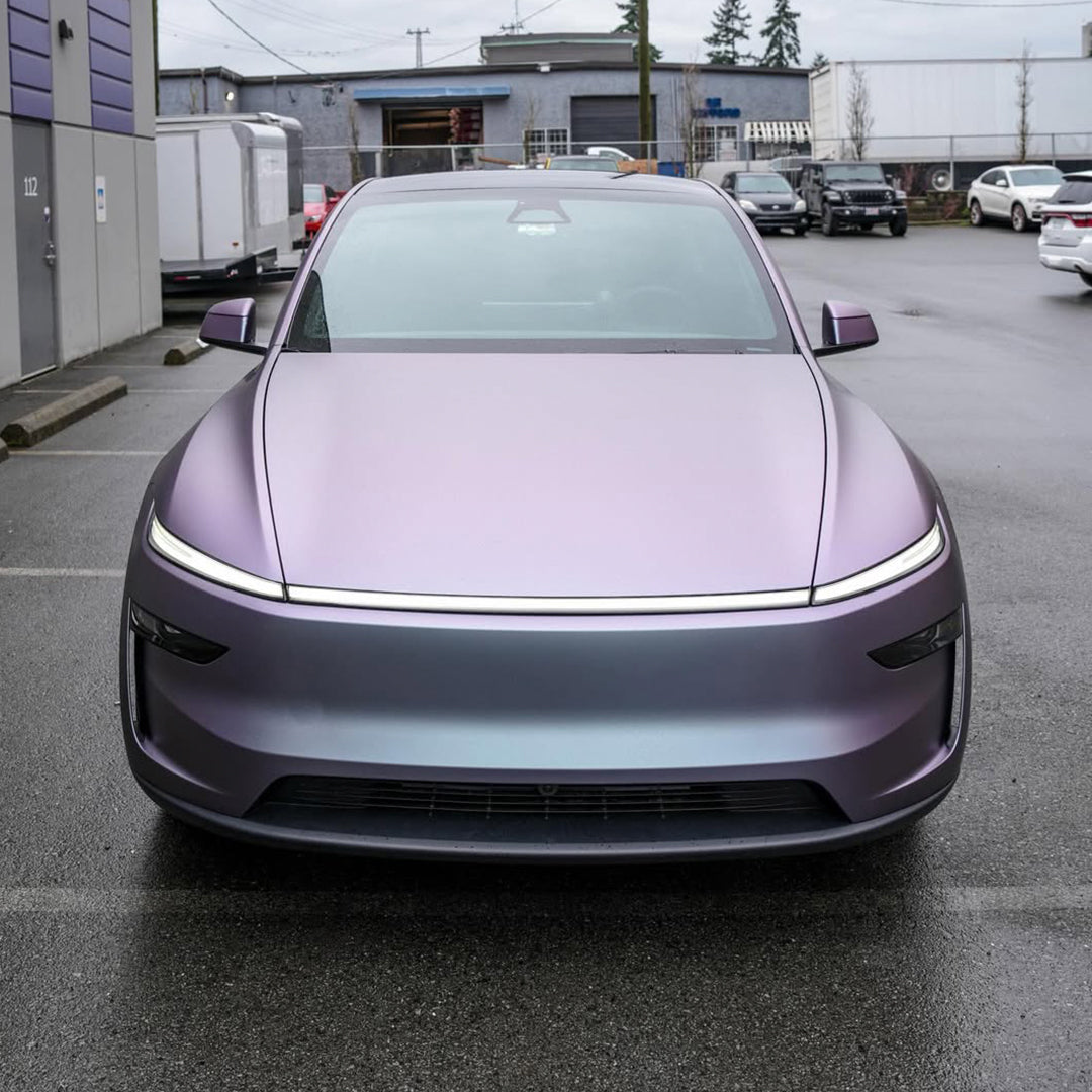 Satin Capri Gray Purple PPF