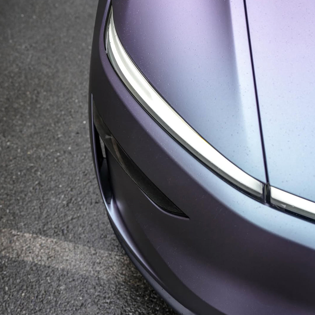 Satin Capri Gray Purple PPF