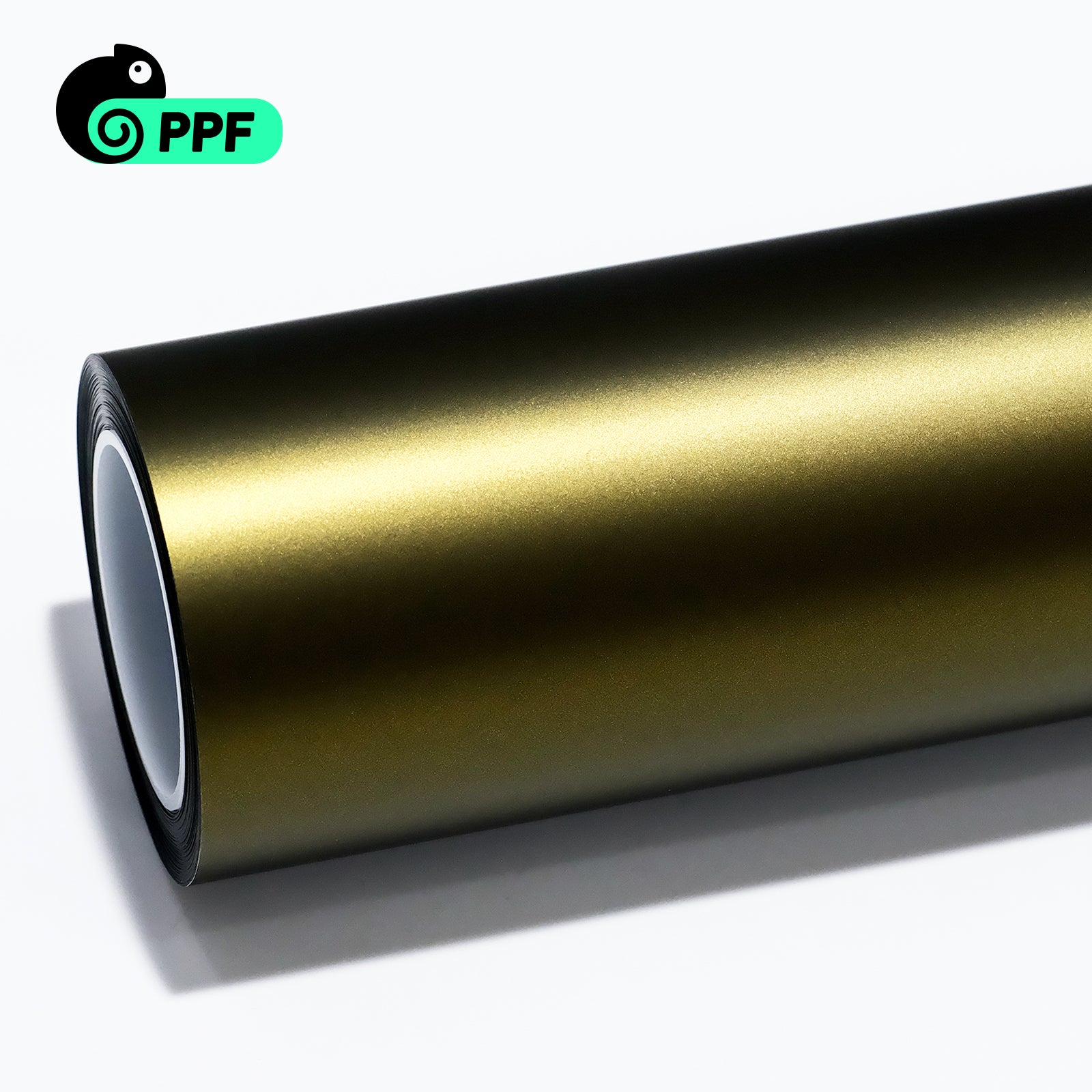 Satin Gold Green PPF color PPF roll for car wraps